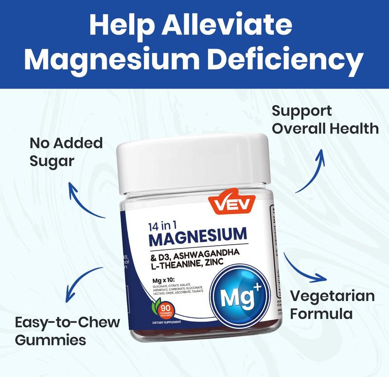 Jöro™ 14-in-1 Magnesium Complex - For Saggy Breasts, Odor, Bloat, Sleepless Nights, & Fatigue