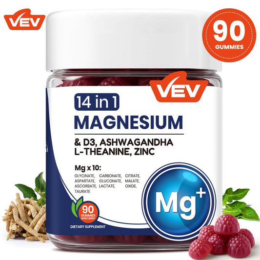 Jöro™ 14-in-1 Magnesium Complex - For Saggy Breasts, Odor, Bloat, Sleepless Nights, & Fatigue
