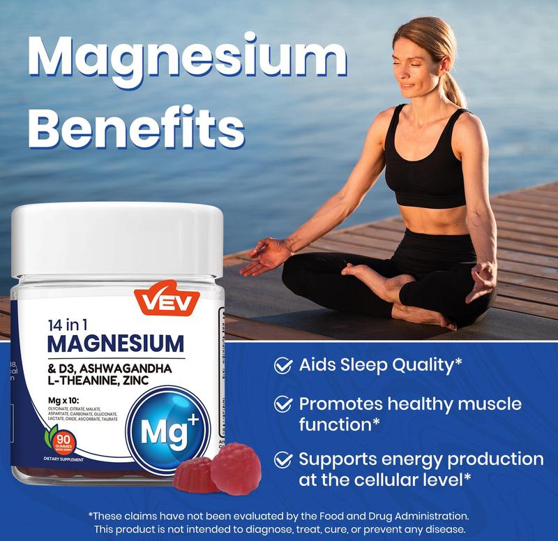 Jöro™ 14-in-1 Magnesium Complex - For Saggy Breasts, Odor, Bloat, Sleepless Nights, & Fatigue