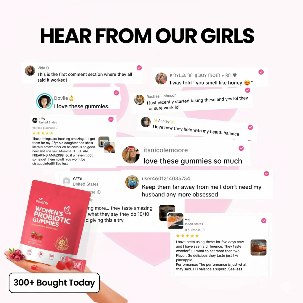 Cranberry Women's Probiotic Gummies