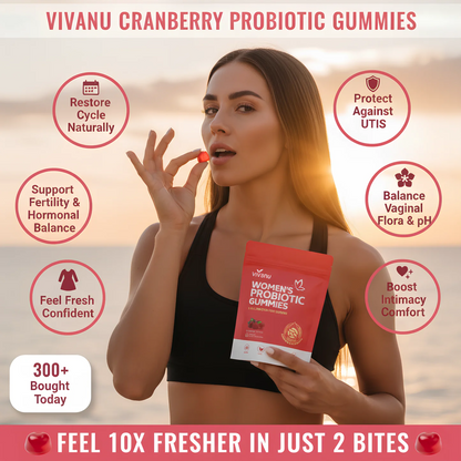 Cranberry Women's Probiotic Gummies